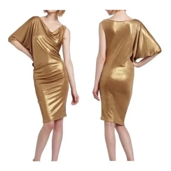 slim fit dress slacks Zapaka Women Golden Homecoming Dress with Sequins Spaghetti Straps Bodycon Short Prom Dress, Golden / US16